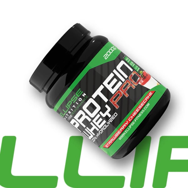 PROTEIN WHEY PRO 100% Hydrolyzed 1Kg Strawberry Cheesecake - Ellipse Fitness